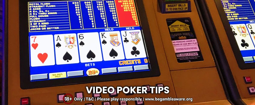 8 Effective Video Poker Tips That a Casino Player Must Not Ignore