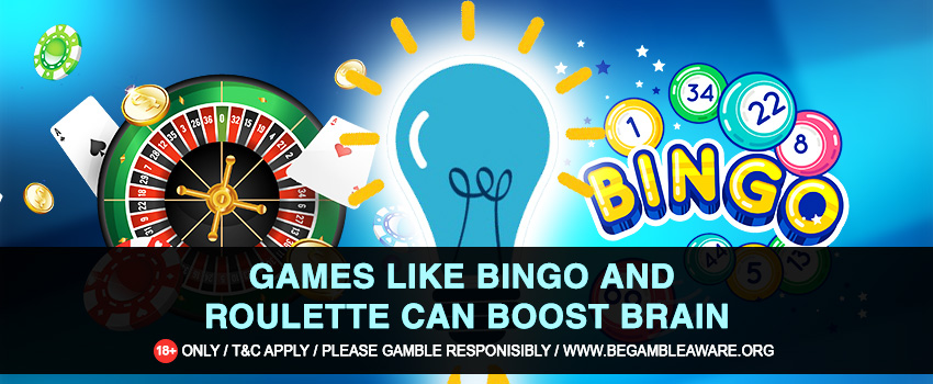 Online Bingo and Roulette can help you Train your Brain