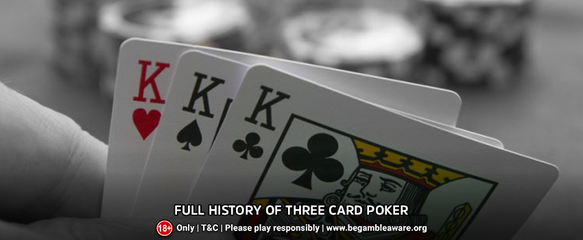 Full History of Three Card Poker 